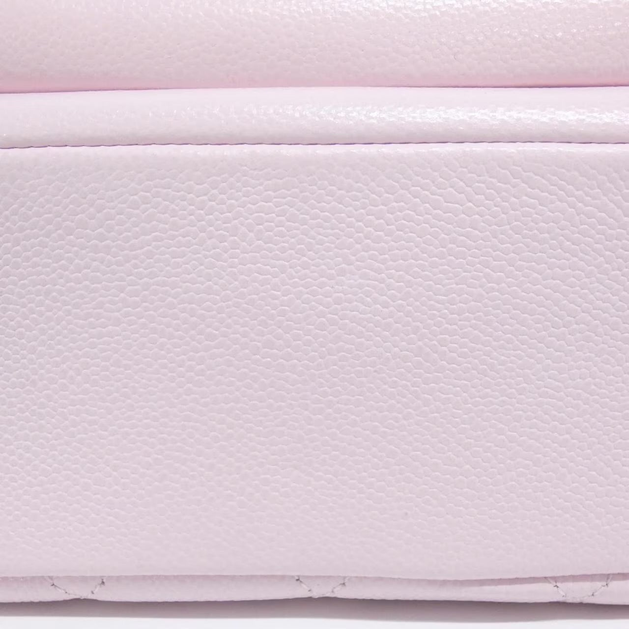 CHANEL Caviar Quilted Medium Business Affinity Flap Light Sakura Rose Pink