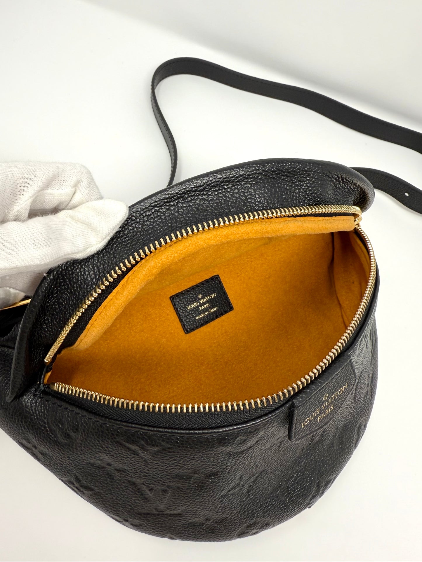Louis Vuitton Empreinte BumBag Monogram Waist Crossbody Belt Bag Noir Black