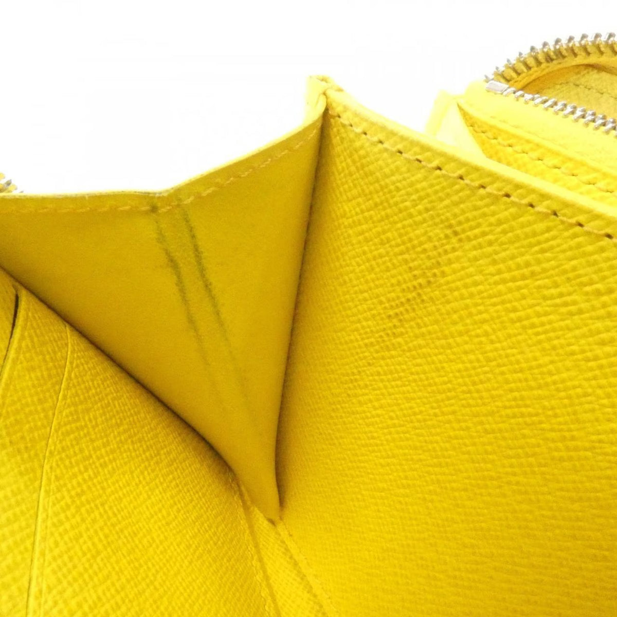 Louis Vuitton Yayoi Kasuma Zippy Wallet Epi Yellow Black Infinity Dots