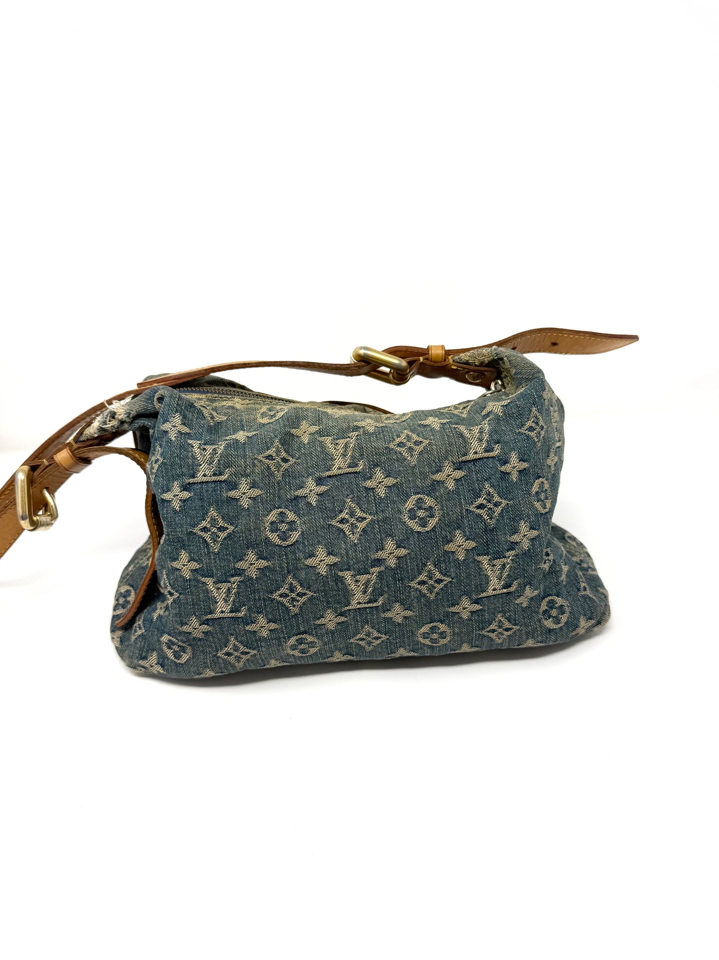 Louis Vuitton Monogram Denim Baggy PM Blue