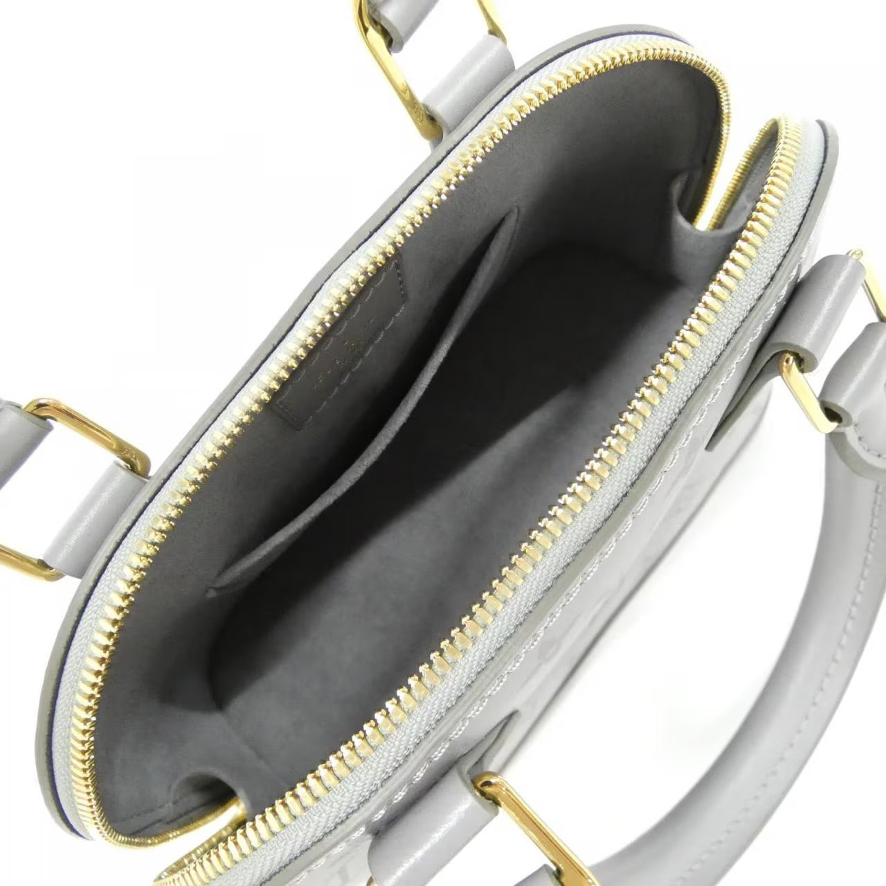 Louis Vuitton Monogram Ink Alma BB Chain Trianon Grey