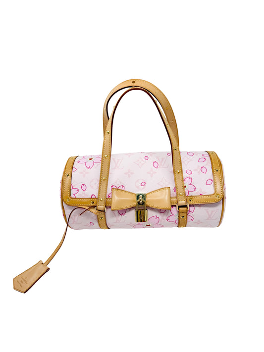Louis Vuitton Murakami Monogram Cherry Blossom Papillon Pink