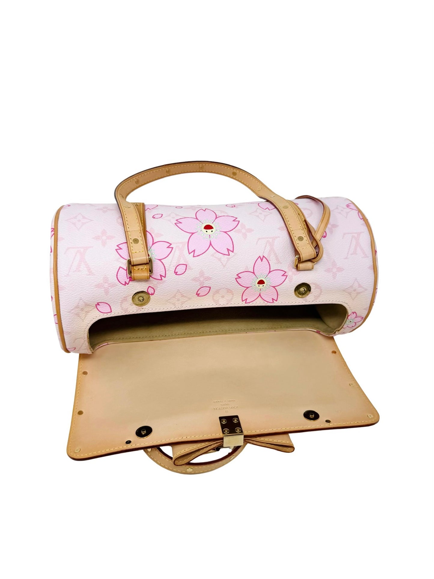 Louis Vuitton Murakami Monogram Cherry Blossom Papillon Pink