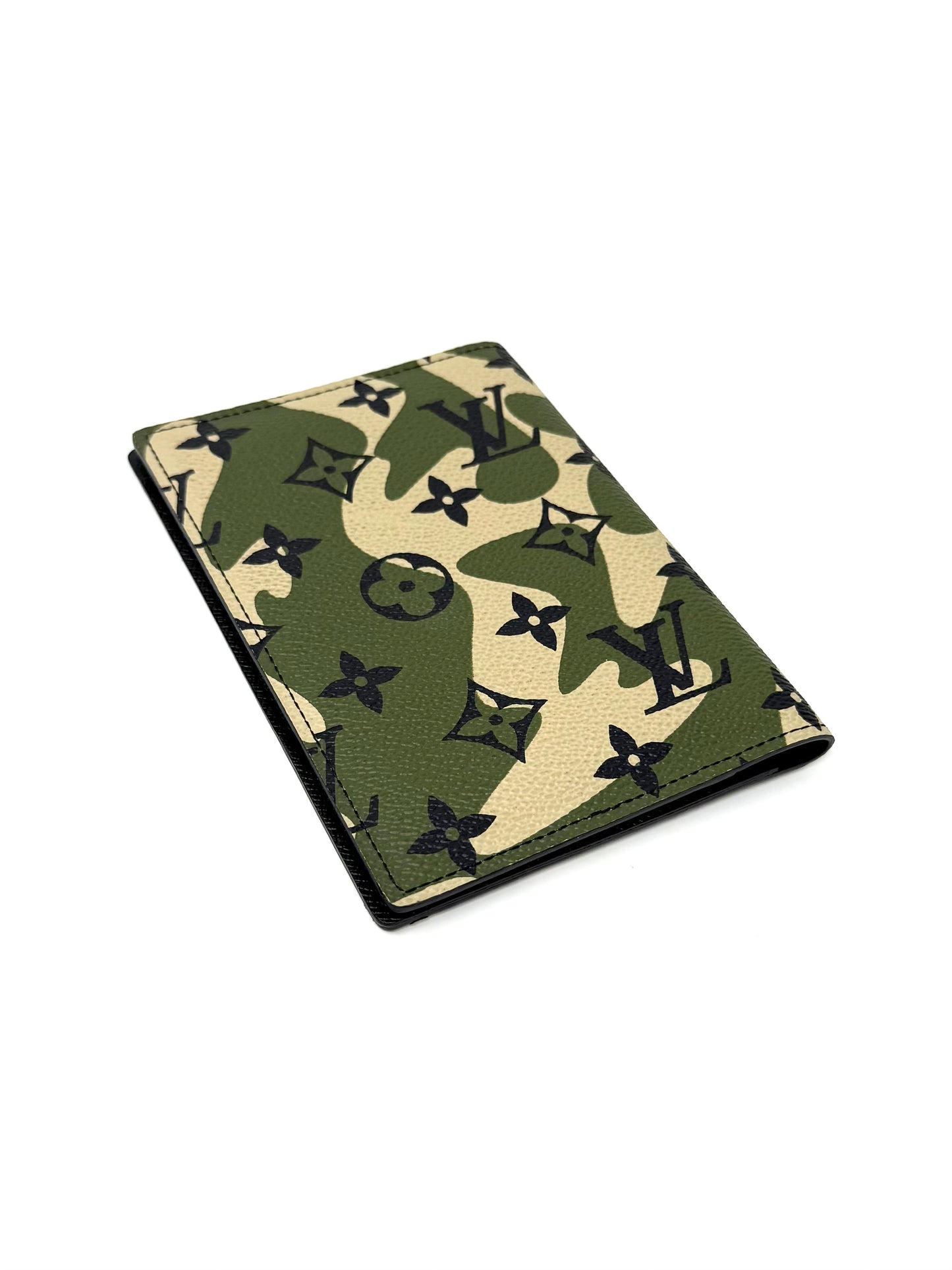 Louis Vuitton Takashi Murakami Monogramouflage Passport Holder