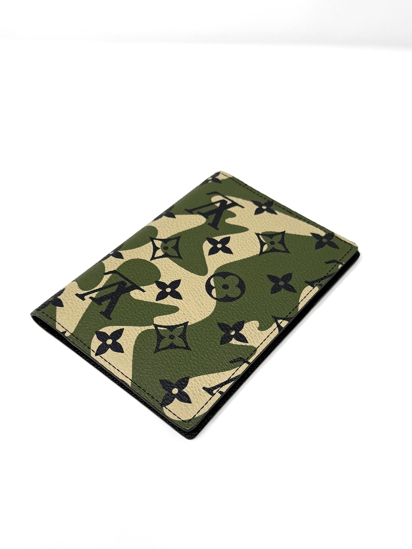 Louis Vuitton Takashi Murakami Monogramouflage Passport Holder