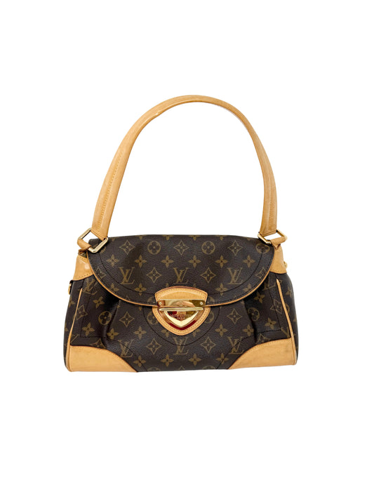 Louis Vuitton Beverly MM Monogram Brown Handbag