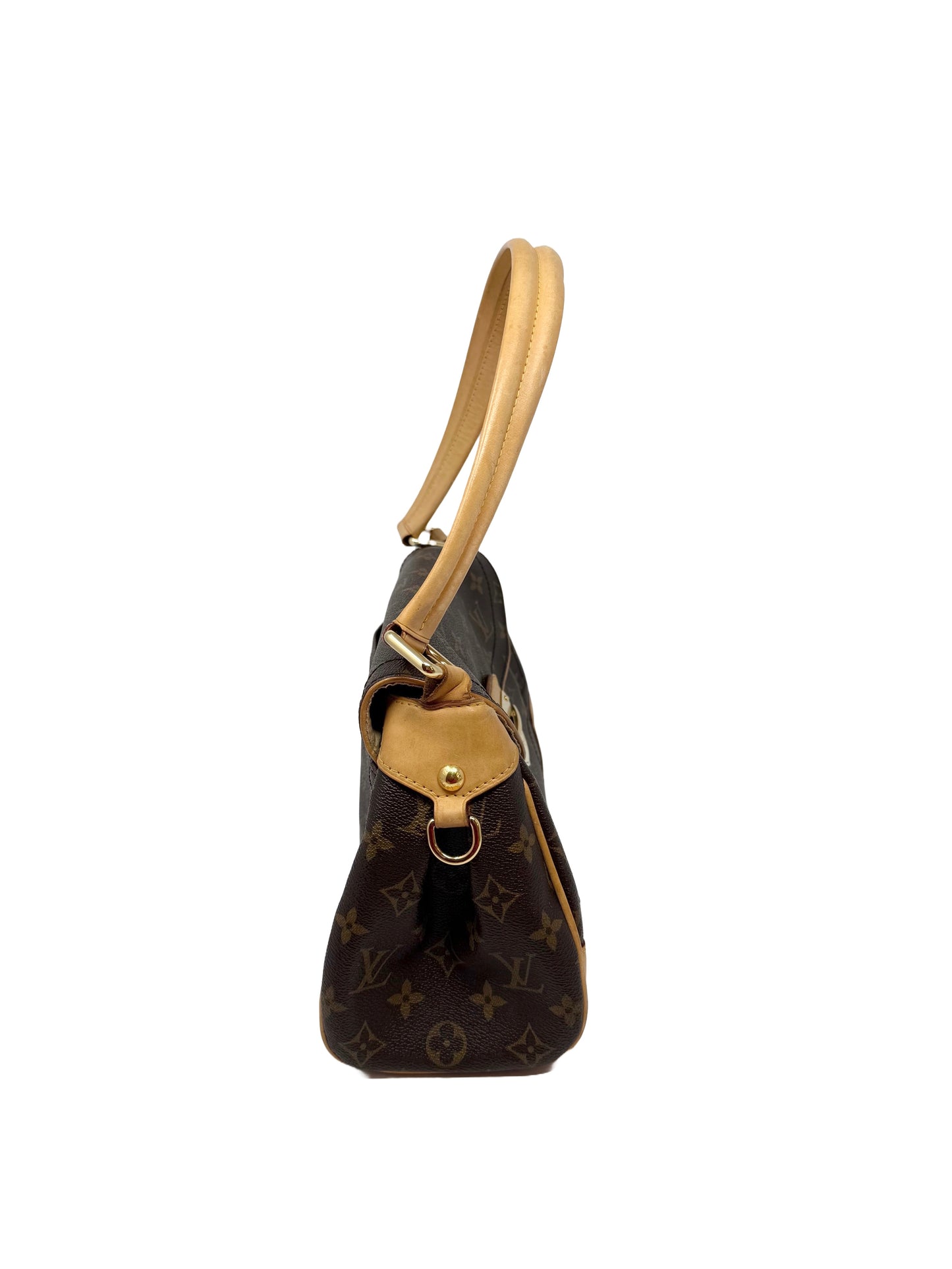 Louis Vuitton Beverly MM Monogram Brown Handbag