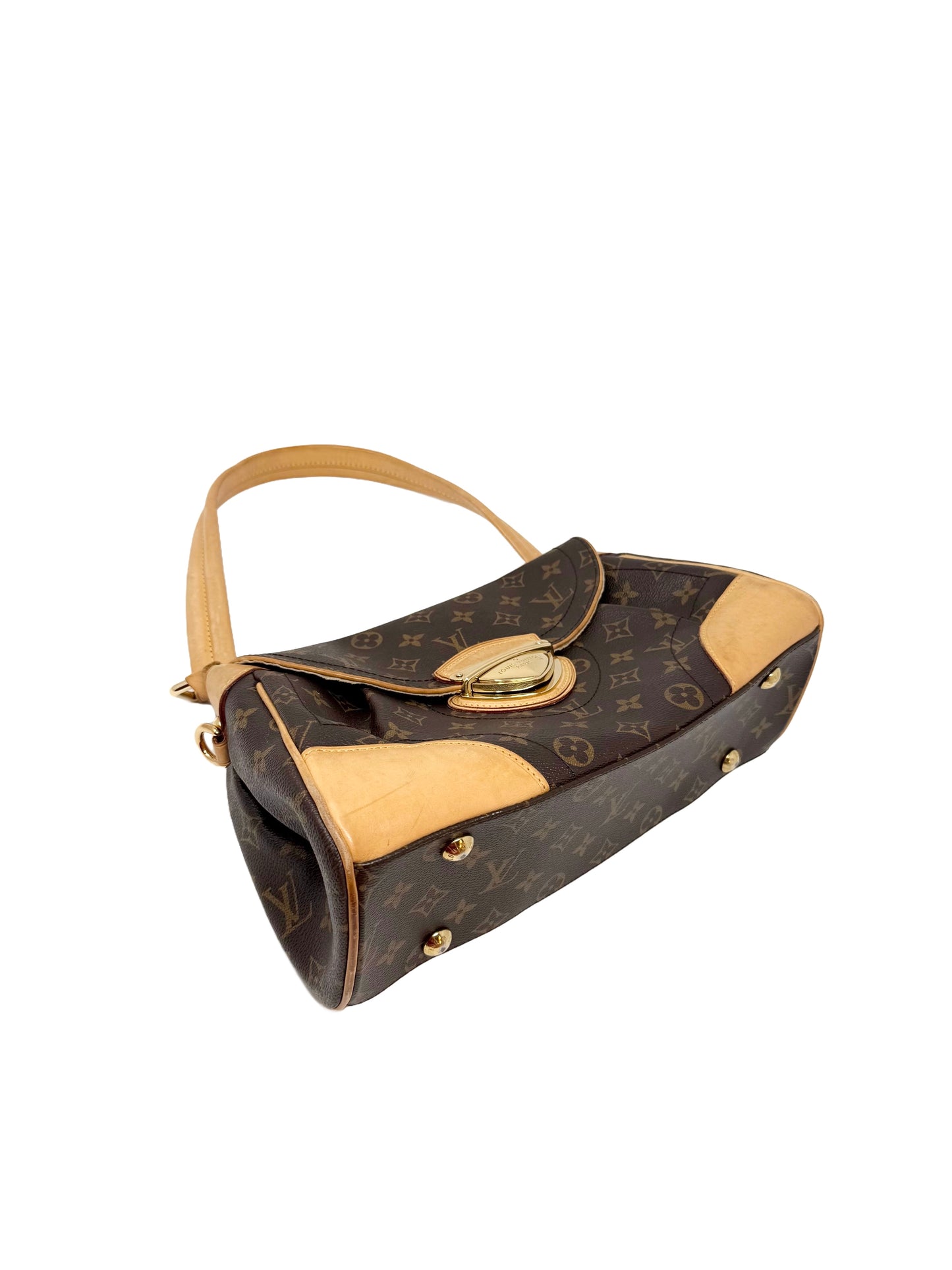 Louis Vuitton Beverly MM Monogram Brown Handbag