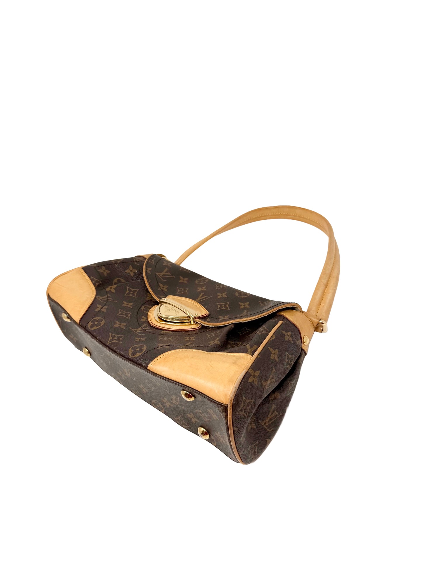 Louis Vuitton Beverly MM Monogram Brown Handbag