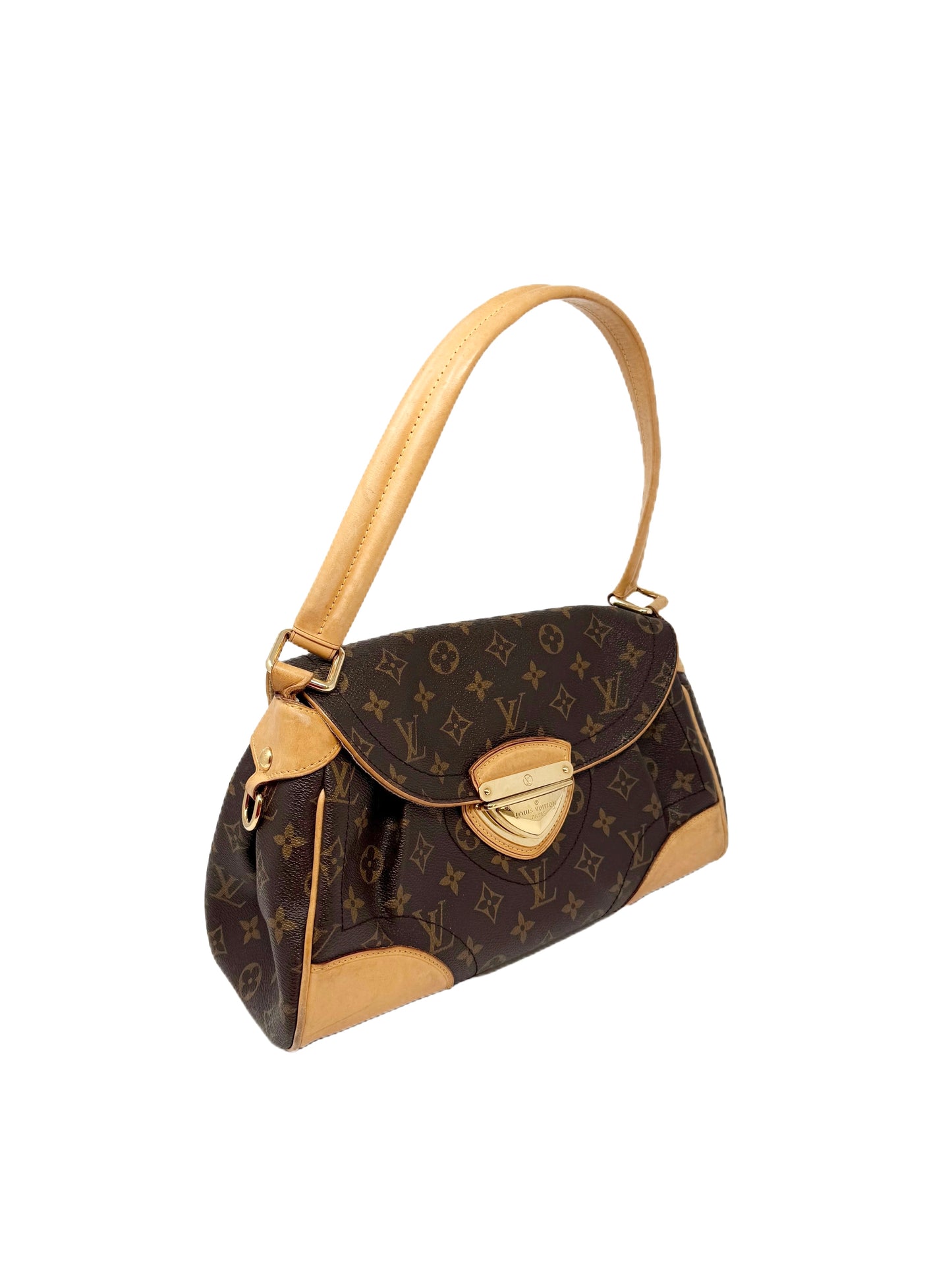 Louis Vuitton Beverly MM Monogram Brown Handbag