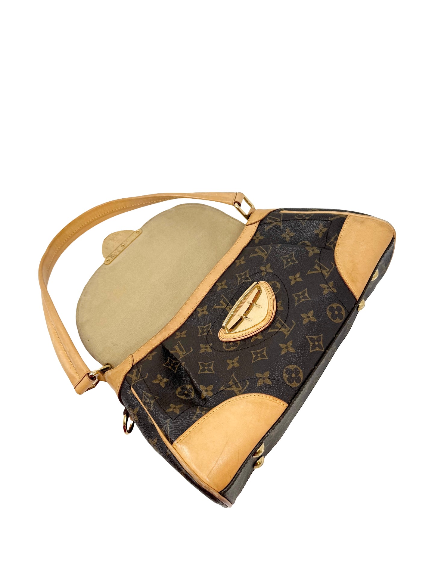 Louis Vuitton Beverly MM Monogram Brown Handbag