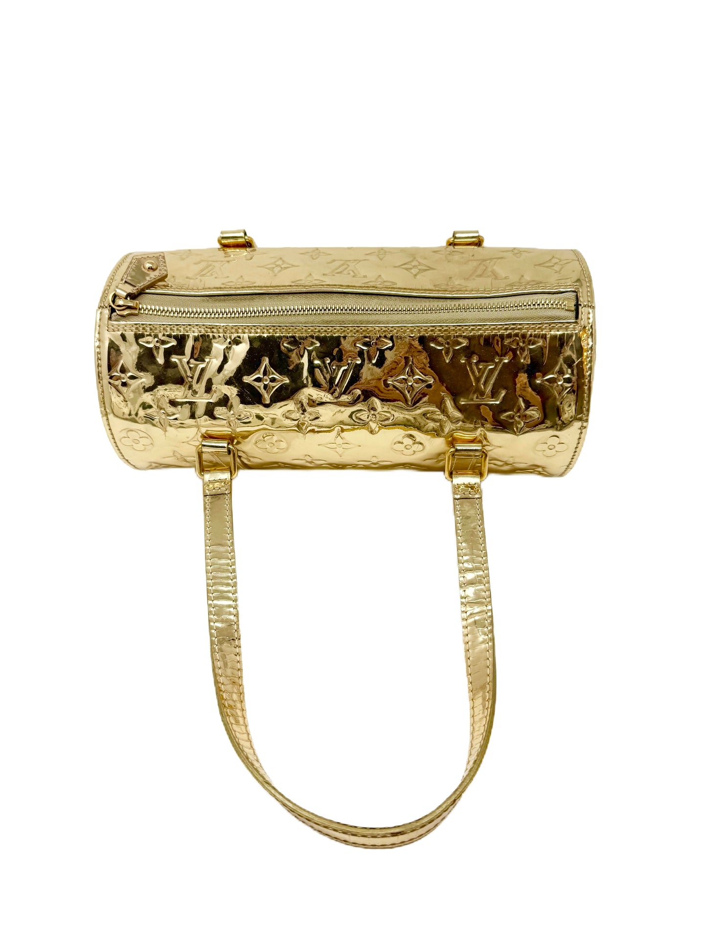 Louis Vuitton Monogram Miroir Mirror Papillon Dore Gold