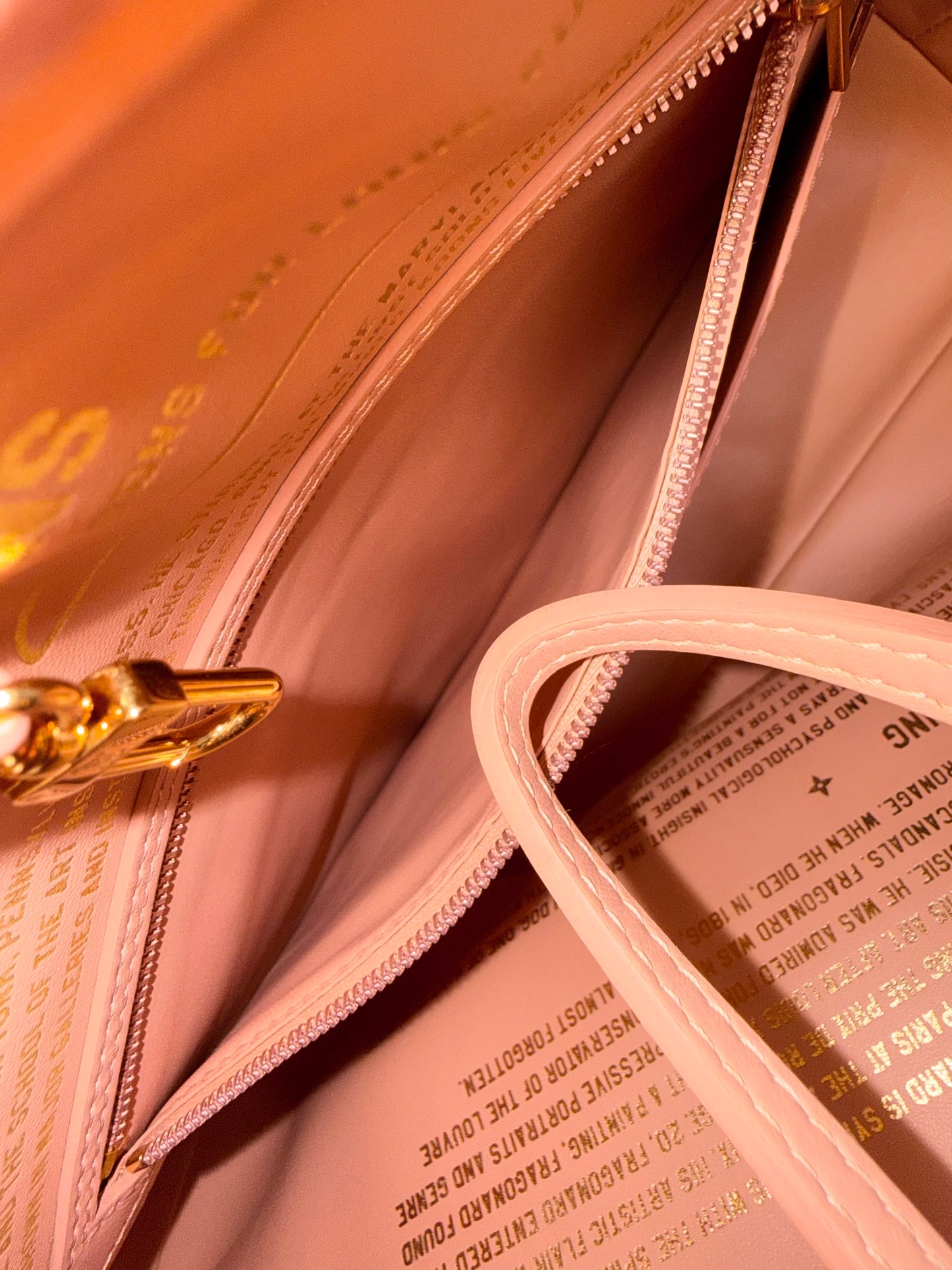 Louis Vuitton Fragonard Neverfull MM Masters Collection Pink