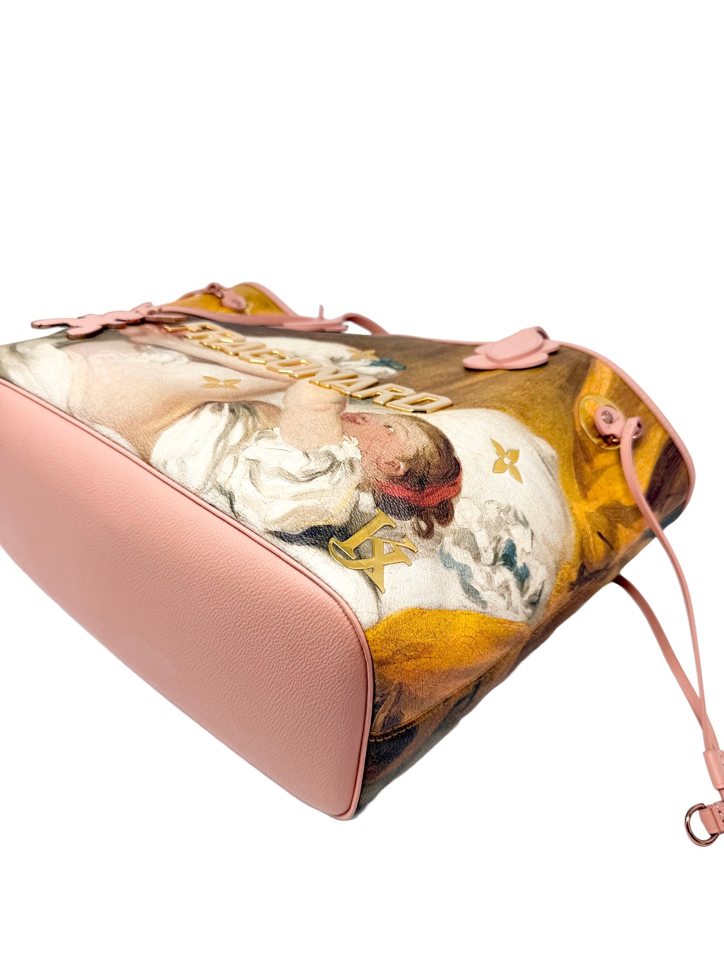 Louis Vuitton Fragonard Neverfull MM Masters Collection Pink