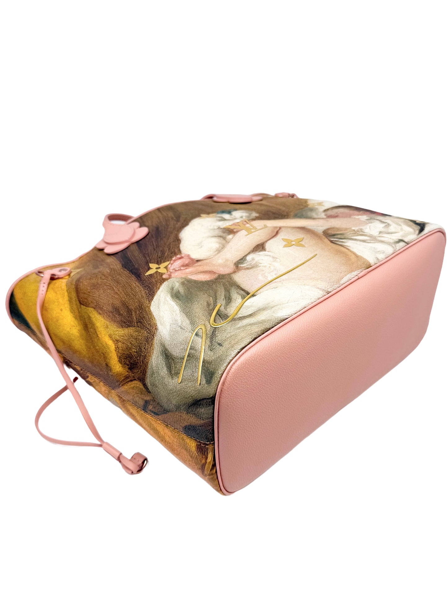 Louis Vuitton Fragonard Neverfull MM Masters Collection Pink
