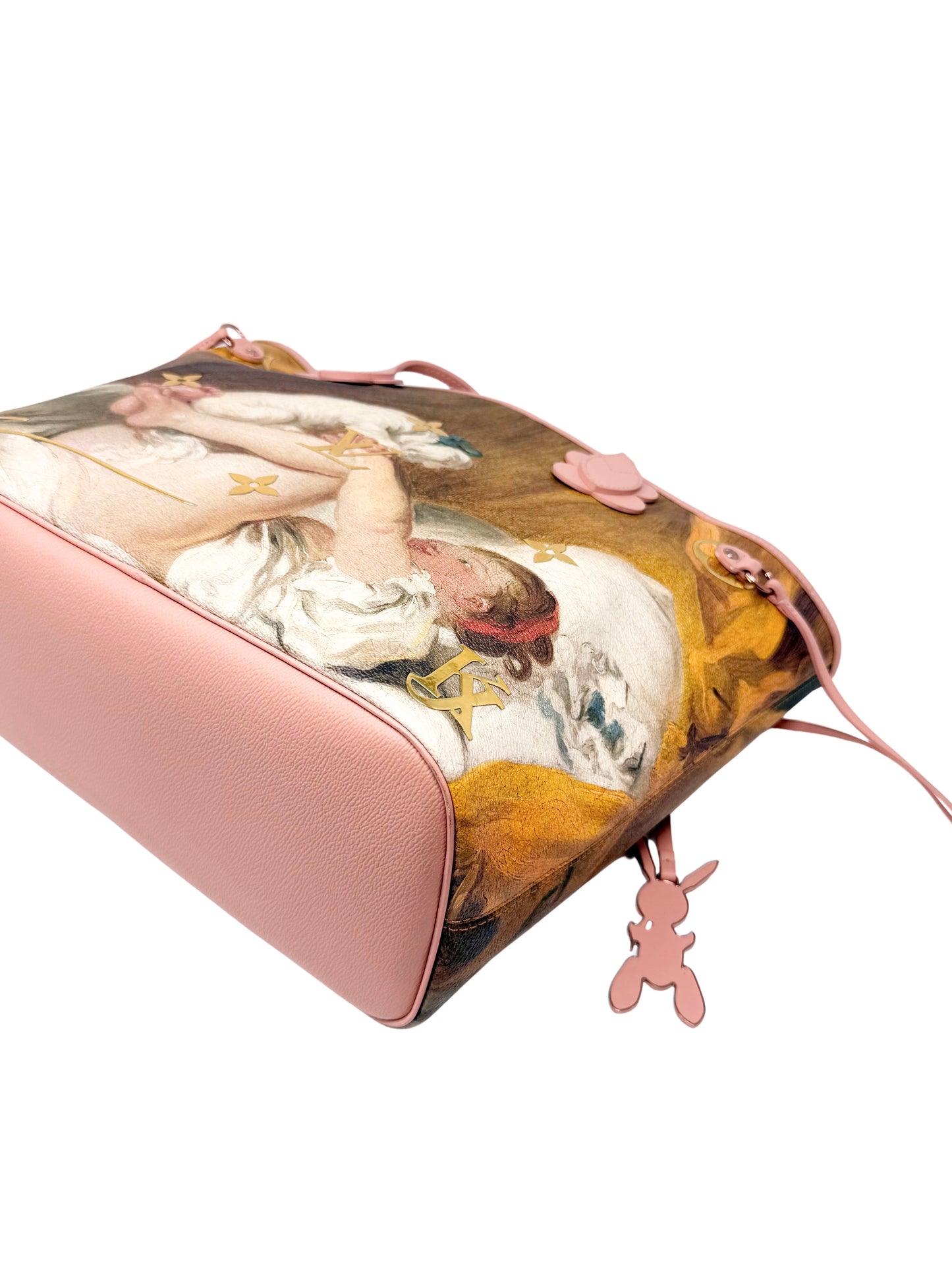 Louis Vuitton Fragonard Neverfull MM Masters Collection Pink