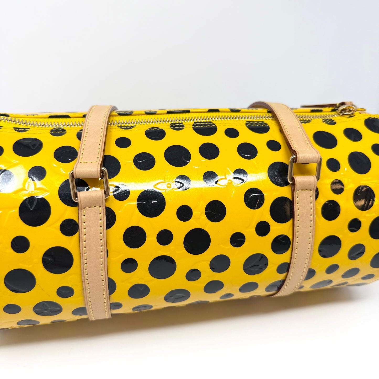 Louis Vuitton Yayoi Kusama Papillon Multicolor Infinity Dots Yellow