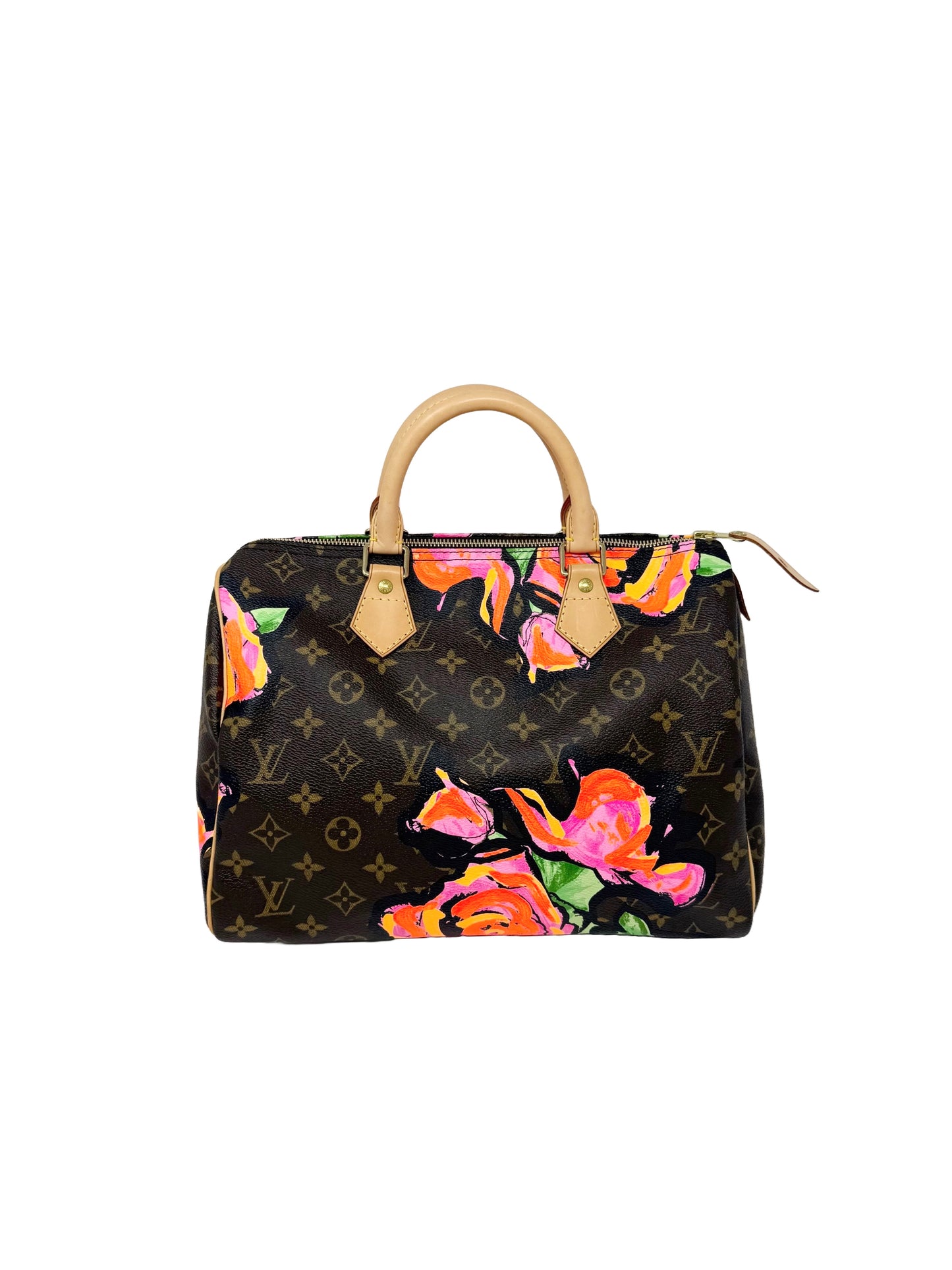 Louis Vuitton Speedy 30 Monogram Stephen Sprouse Graffiti Roses