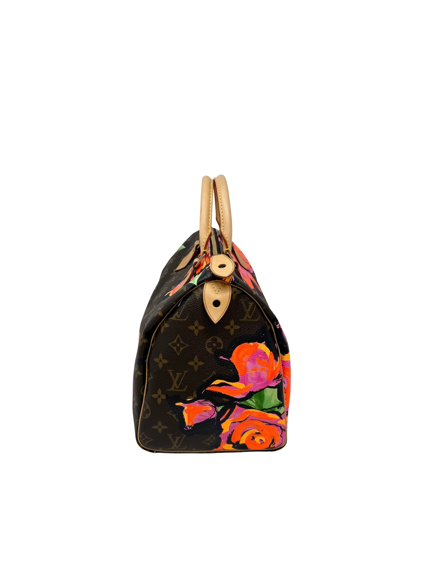 Louis Vuitton Speedy 30 Monogram Stephen Sprouse Graffiti Roses