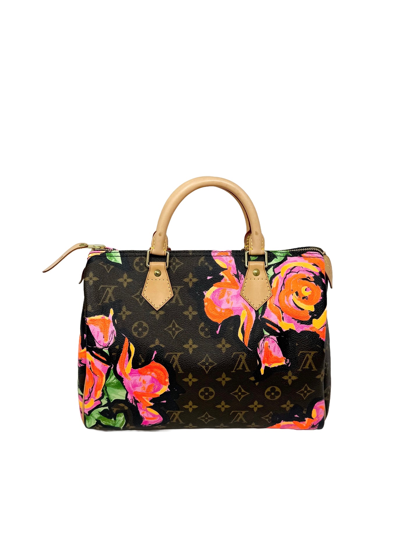 Louis Vuitton Speedy 30 Monogram Stephen Sprouse Graffiti Roses
