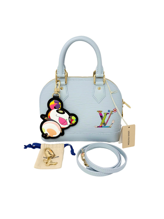 Louis Vuitton Takashi Murakami Alma BB Epi Blue Multicolor Panda