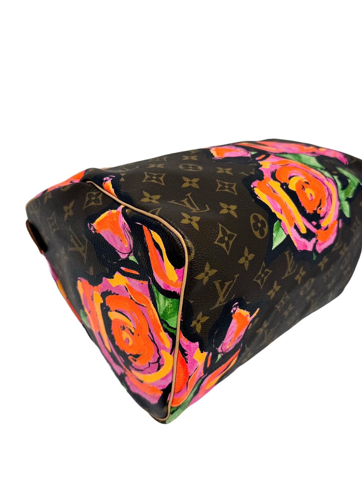 Louis Vuitton Speedy 30 Monogram Stephen Sprouse Graffiti Roses