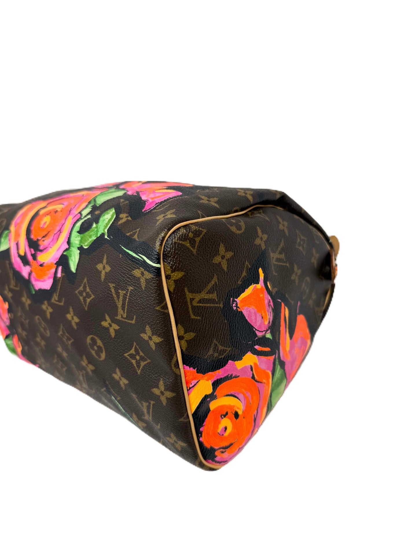 Louis Vuitton Speedy 30 Monogram Stephen Sprouse Graffiti Roses