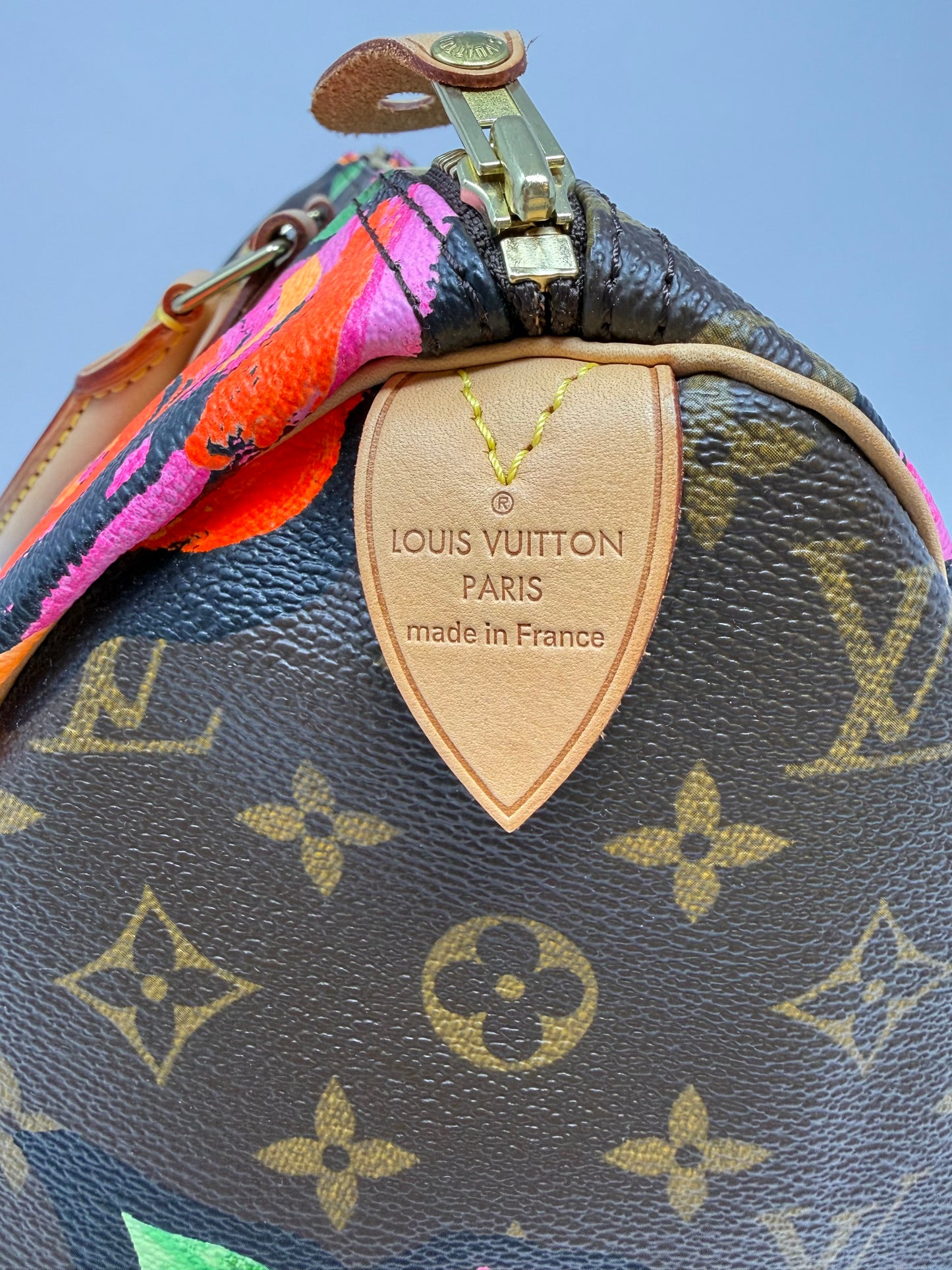 Louis Vuitton Speedy 30 Monogram Stephen Sprouse Graffiti Roses