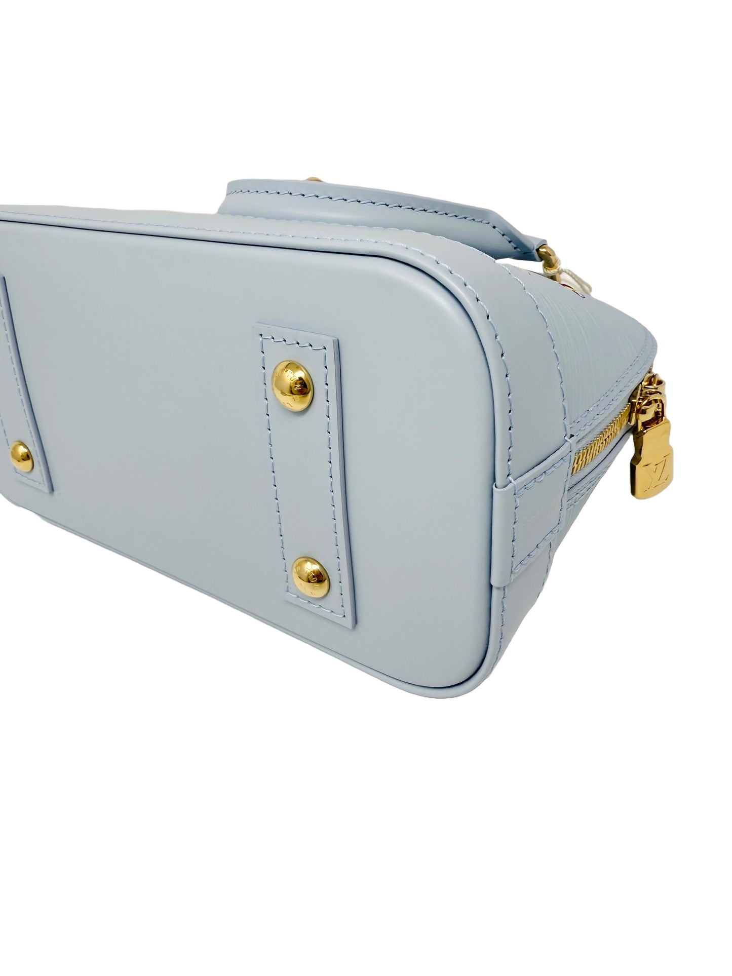 Louis Vuitton Takashi Murakami Alma BB Epi Blue Multicolor Panda