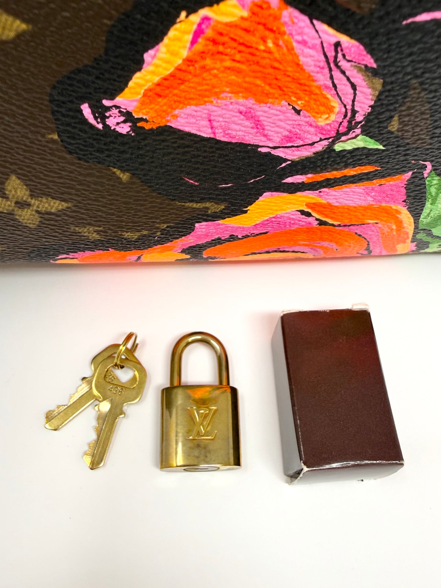 Louis Vuitton Speedy 30 Monogram Stephen Sprouse Graffiti Roses