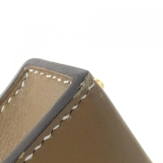 Hermes Mini Kelly Twilly Bag Charm Etoupe Gold Hardware