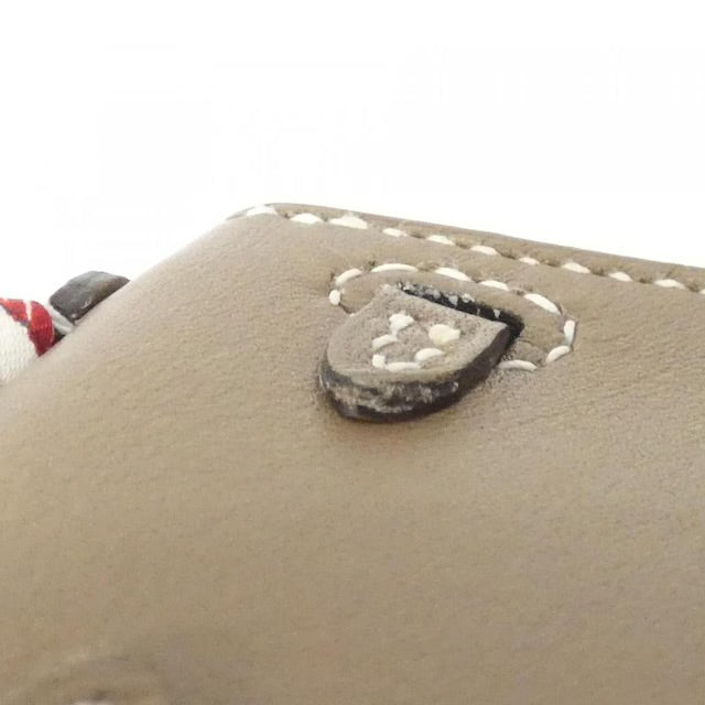 Hermes Mini Kelly Twilly Bag Charm Etoupe Gold Hardware