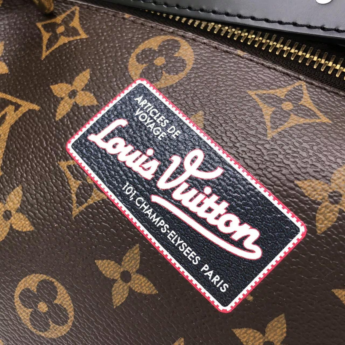 Louis Vuitton Bumbag Monogram Canvas Brown World Tour Fanny Waist Bag