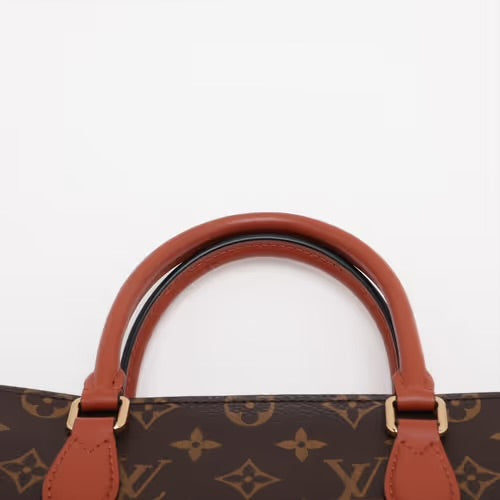 Louis Vuitton Flower Tote Monogram Canvas Cognac Brown