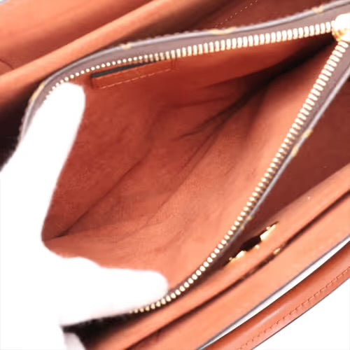 Louis Vuitton Flower Tote Monogram Canvas Cognac Brown