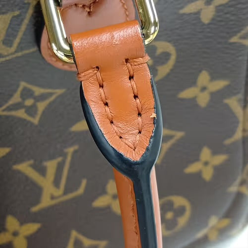Louis Vuitton Flower Tote Monogram Canvas Cognac Brown