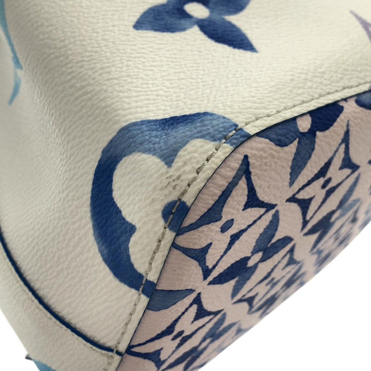 Louis Vuitton NeoNoe BB By The Pool Blue Monogram Giant Bucket Bag