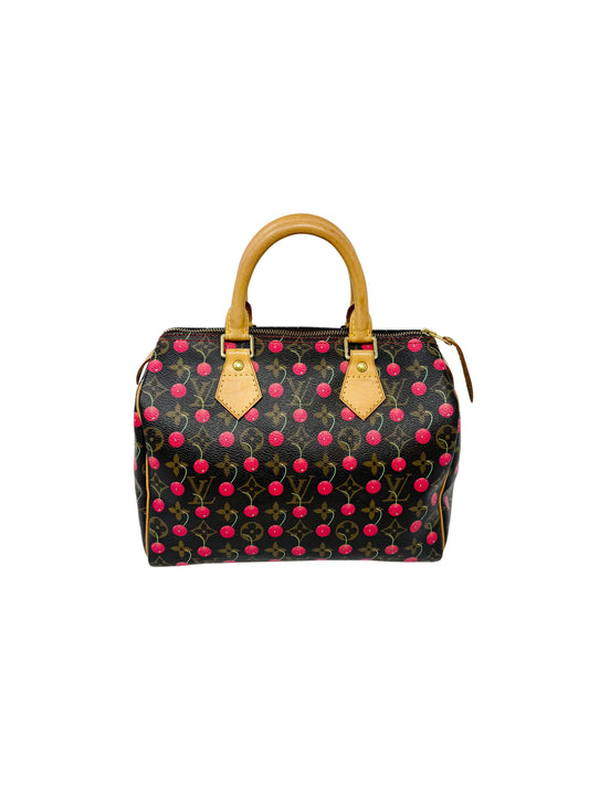 Louis Vuitton Takashi Murakami Monogram Cerises Cherry Speedy 25