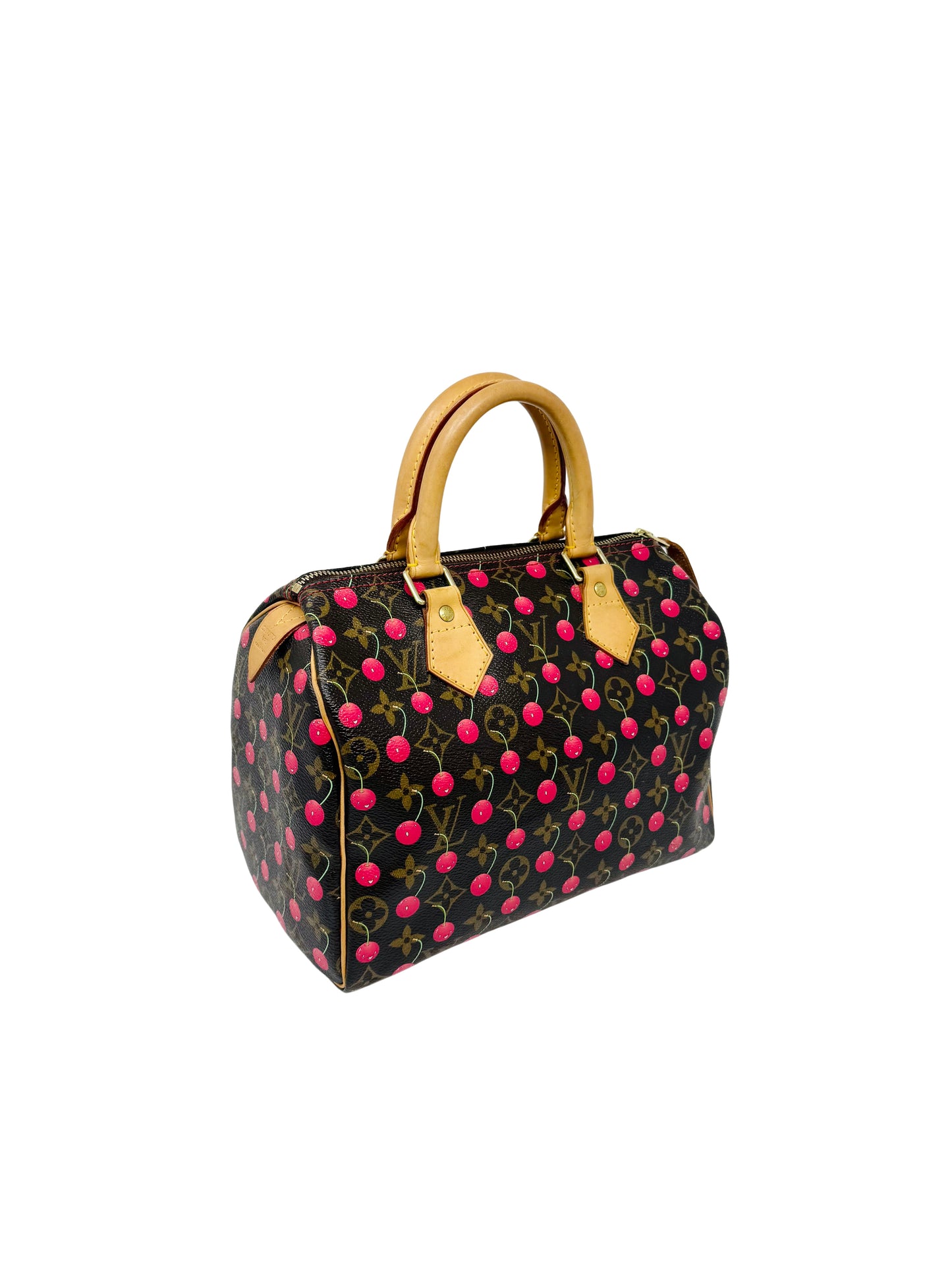 Louis Vuitton Takashi Murakami Monogram Cerises Cherry Speedy 25