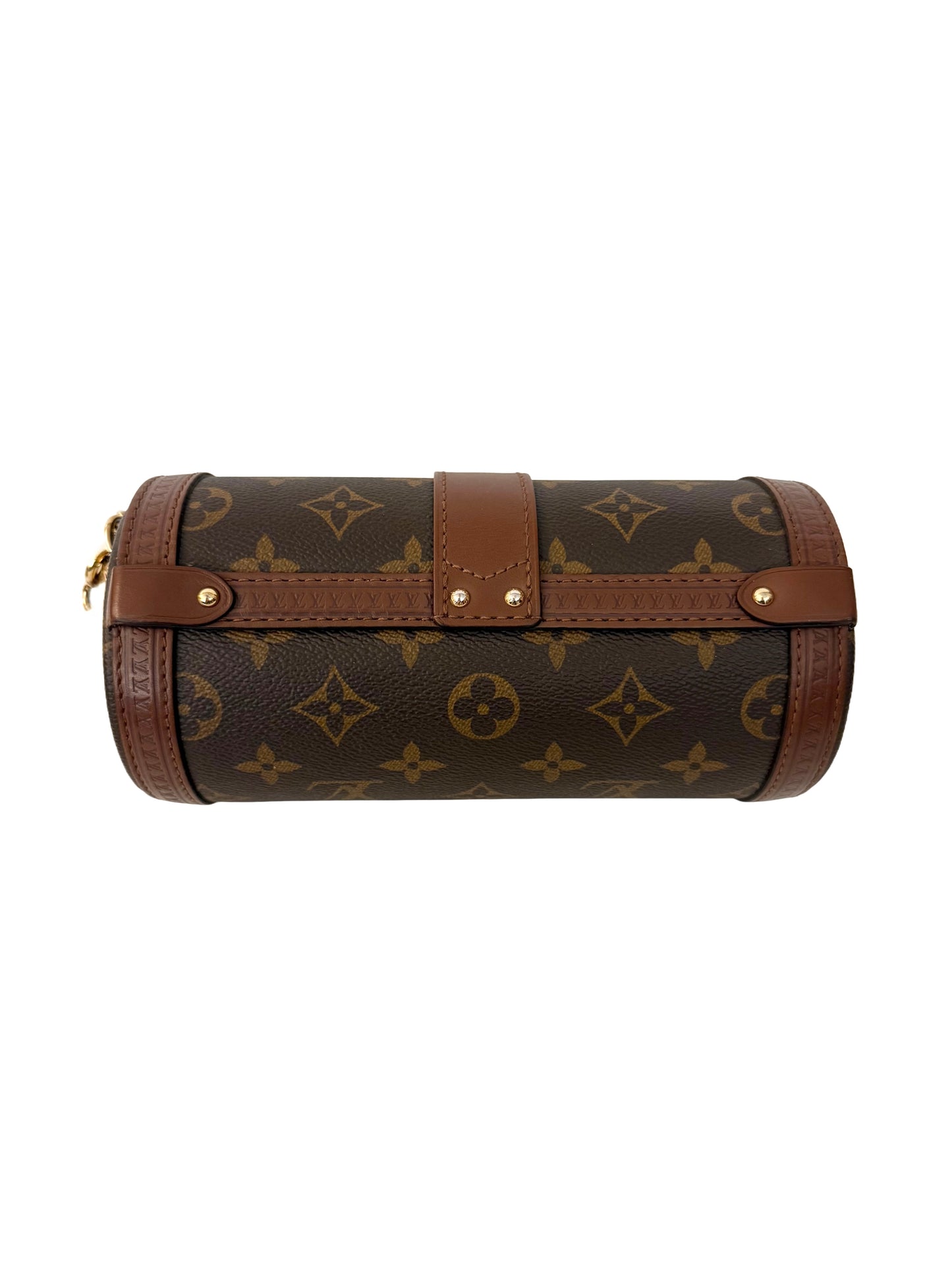 Louis Vuitton Papillon Trunk Monogram Chain Crossbody Bag