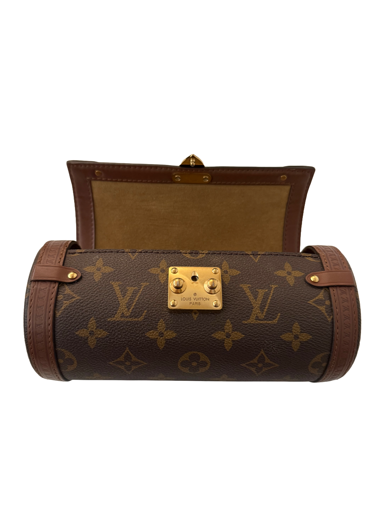 Louis Vuitton Papillon Trunk Monogram Chain Crossbody Bag