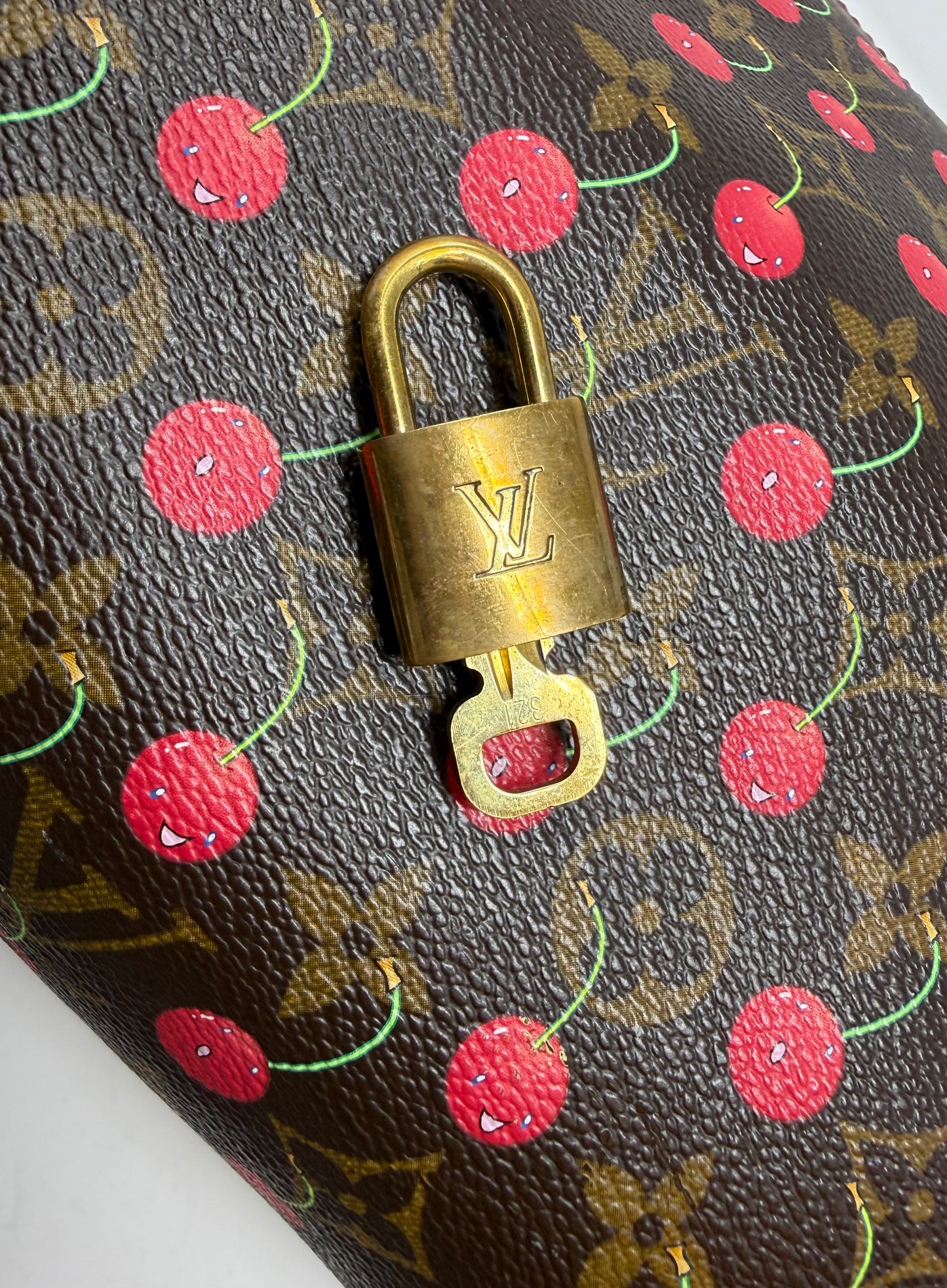 Louis Vuitton Takashi Murakami Monogram Cerises Cherry Speedy 25