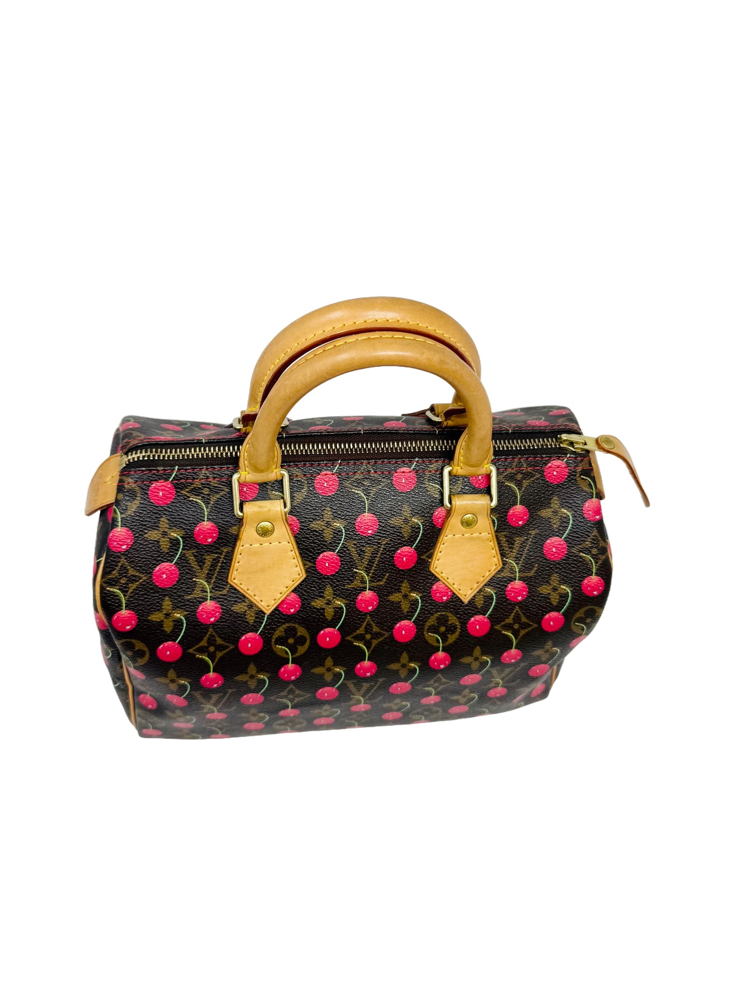 Louis Vuitton Takashi Murakami Monogram Cerises Cherry Speedy 25