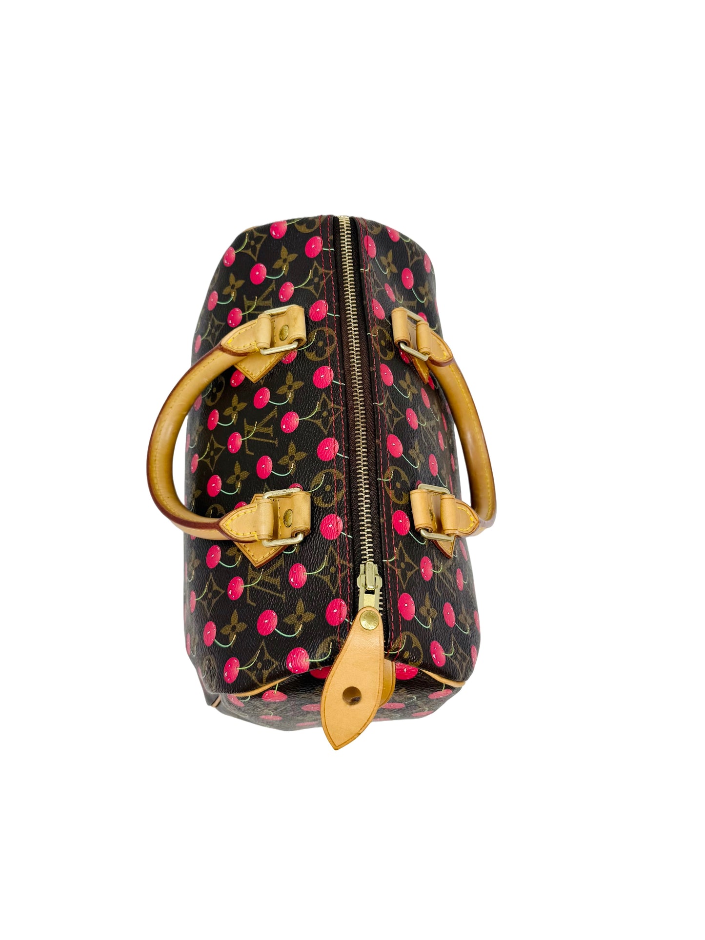 Louis Vuitton Takashi Murakami Monogram Cerises Cherry Speedy 25