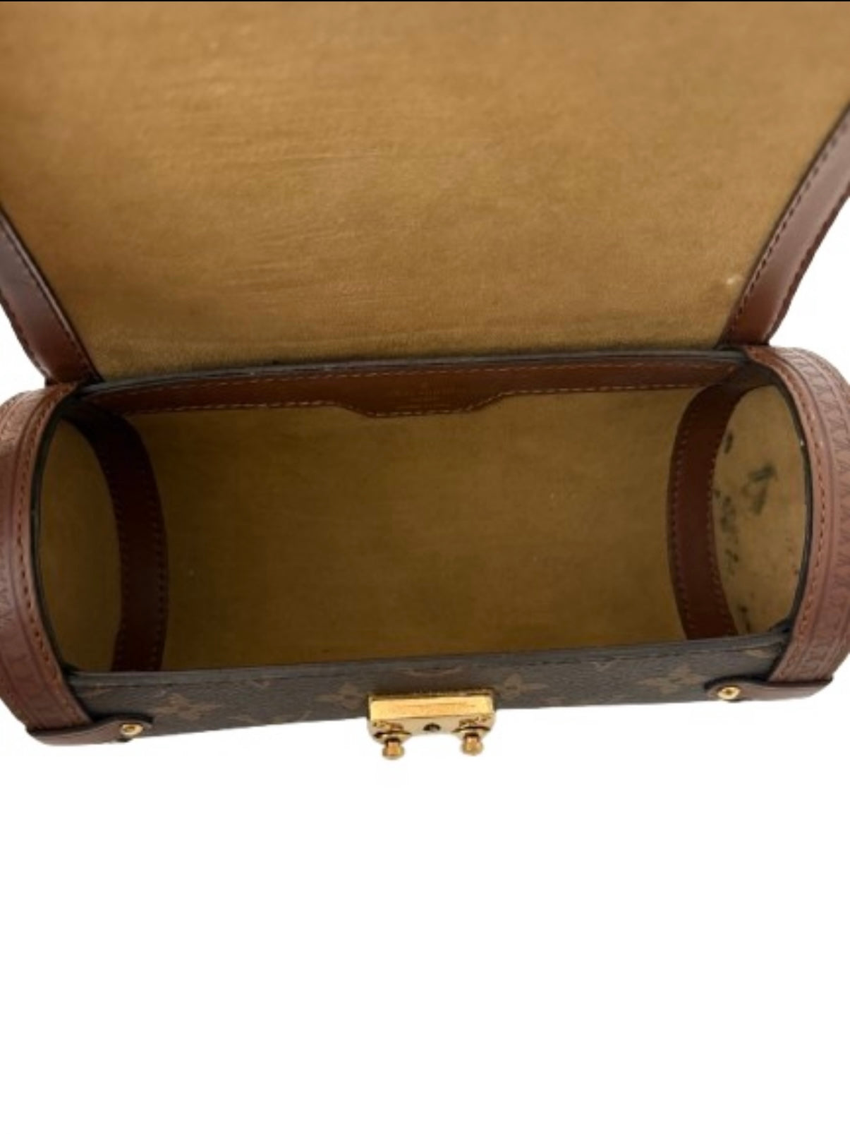 Louis Vuitton Papillon Trunk Monogram Chain Crossbody Bag