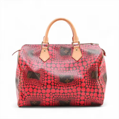 Louis Vuitton Yayoi Kusama Speedy 30 Red Pumpkin Infinity Dots