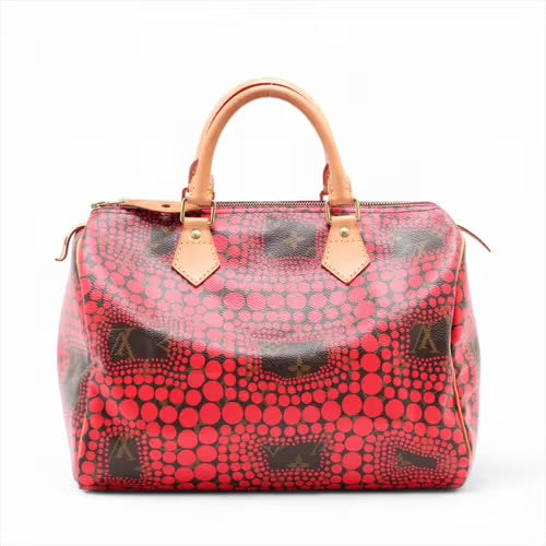 Louis Vuitton Yayoi Kusama Speedy 30 Red Pumpkin Infinity Dots