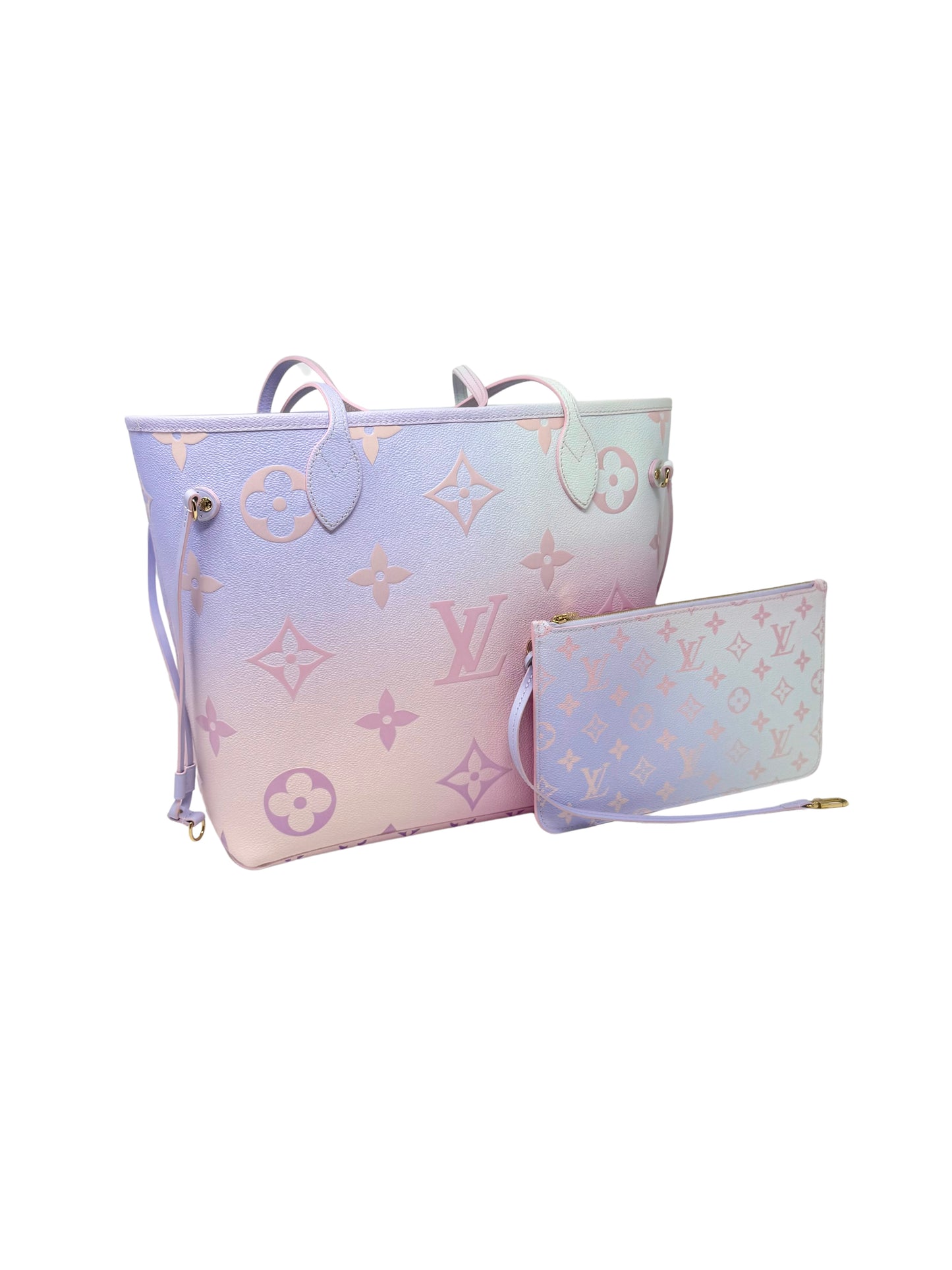 Louis Vuitton Sunrise Pastel Spring in the City Giant Monogram Neverfull MM