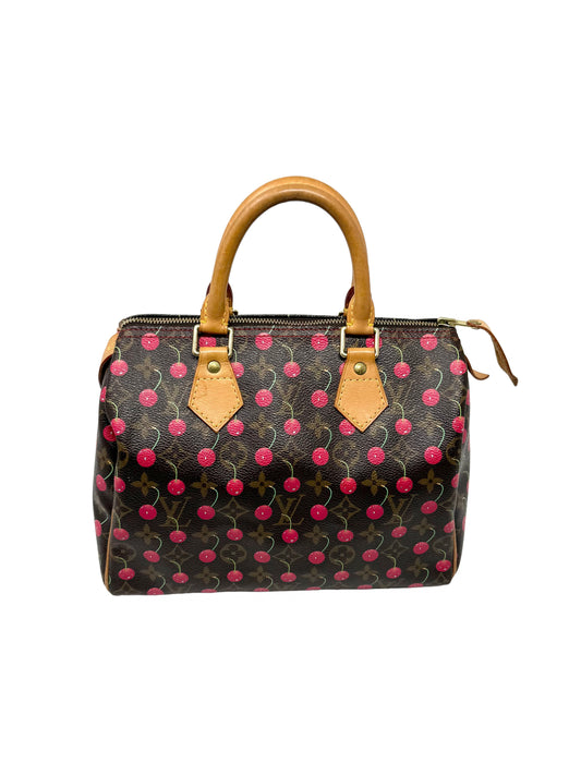 Louis Vuitton Takashi Murakami Monogram Cerises Cherry Speedy 25