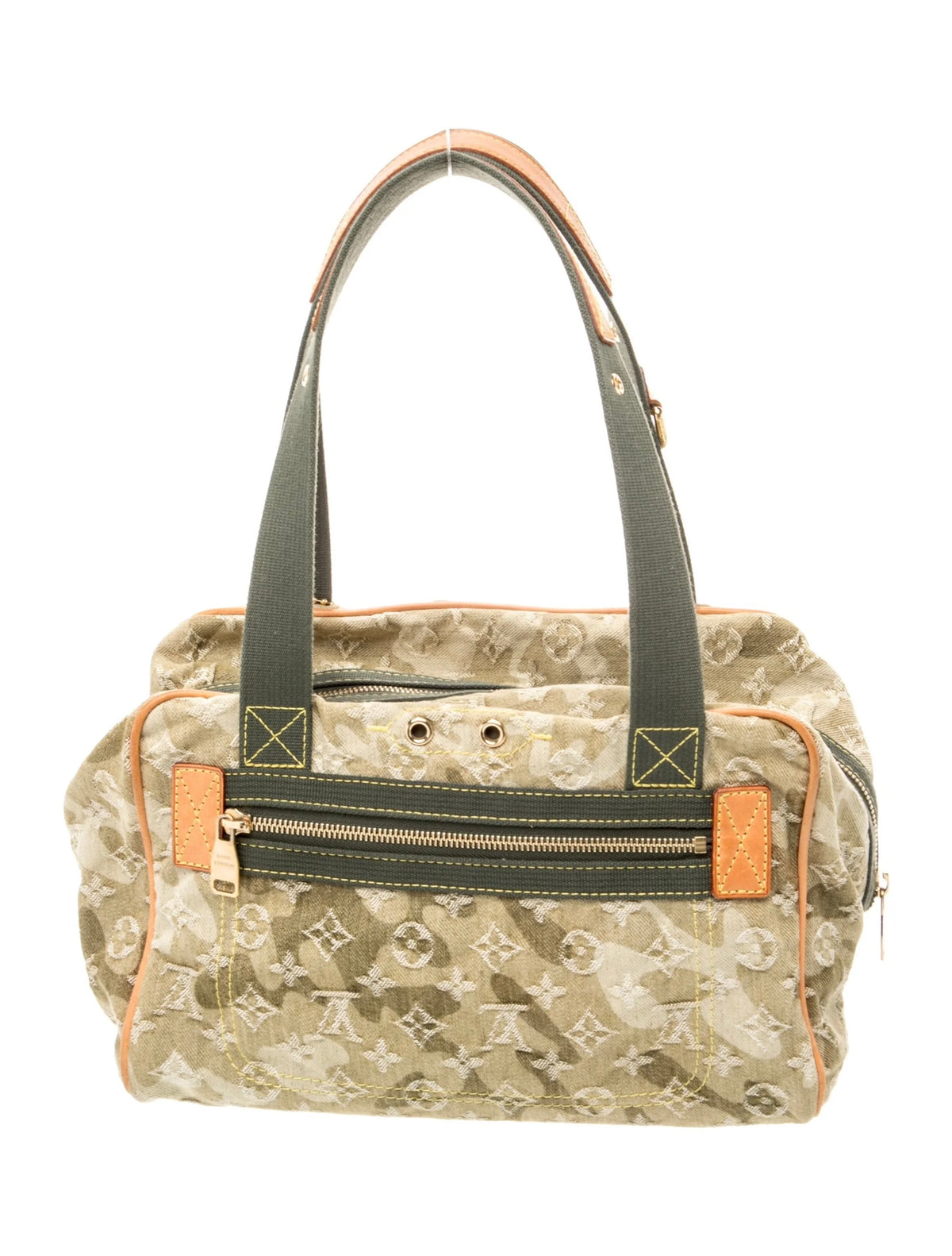 Louis Vuitton Takashi Murakami Monogramouflage Denim Jasmine Camouflage Bag